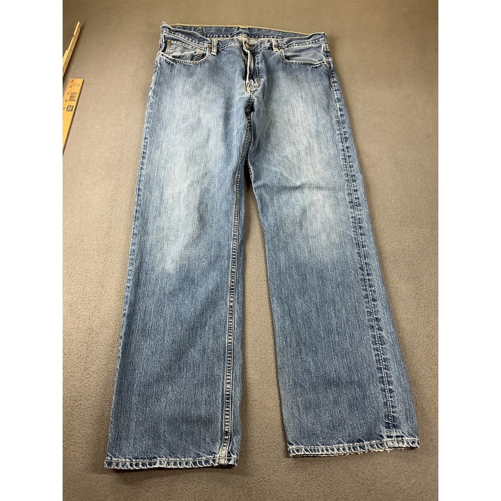 Polo Ralph Lauren Jeans Mens 36x32 Blue Straight Classic Fit Denim Polo 867
